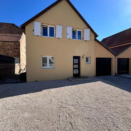Le Splendide Maison 6 Personnes Parking Route Des Vins Terrasse Ferienhaus Rosheim